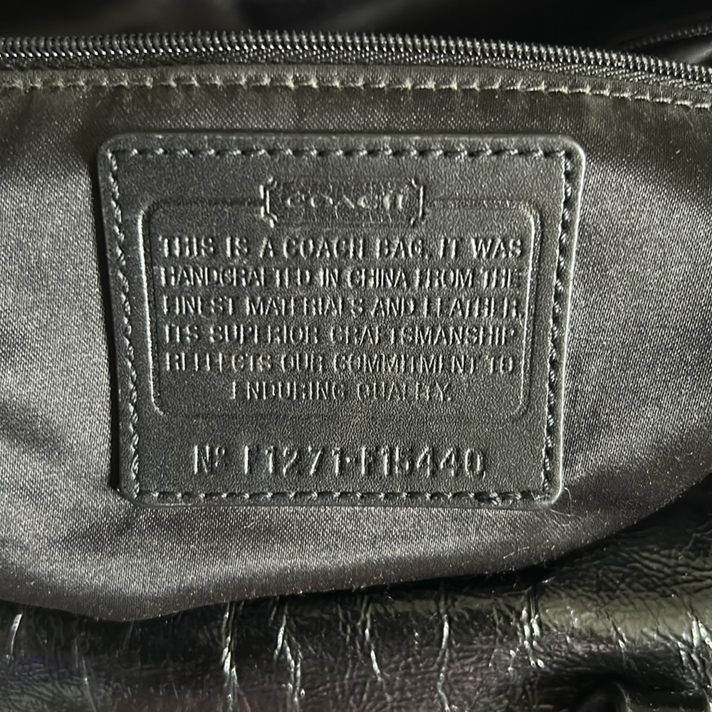 Large Coach Sachel/Shoulder Bag-Exc Condition - Picture 9 of 15